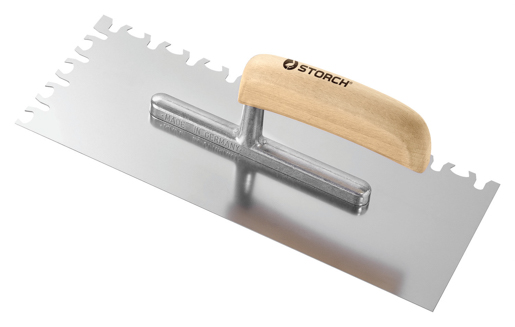 Storch Edelstahl-Zahnkelle 280 X 130 mm Holo-Top 327600
